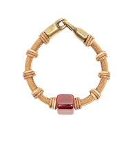 CUBIC NATURE BURGUNDY